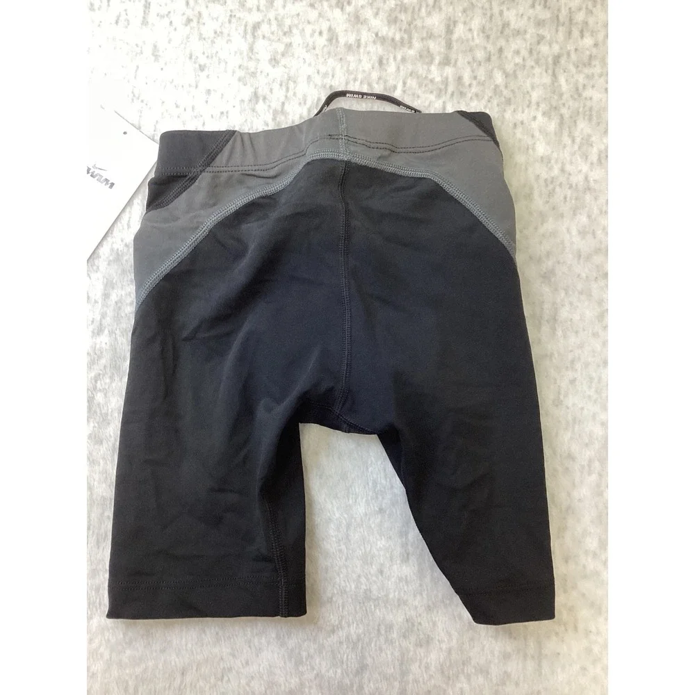 Nike Boys HydraStrong Jammer Swim Shorts‎ Black Grey NESSA103 Size 24